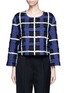 Main View - Click To Enlarge - 73037 - Threaded tartan check pullover