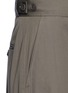 Detail View - Click To Enlarge - HELMUT LANG - Belted side cotton poplin cargo pants
