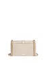 Back View - Click To Enlarge - REBECCA MINKOFF - 'Geo' quilted leather Love crossbody bag