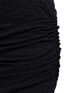 Detail View - Click To Enlarge - JAMES PERSE - Shirred cotton jersey wrap mini skirt