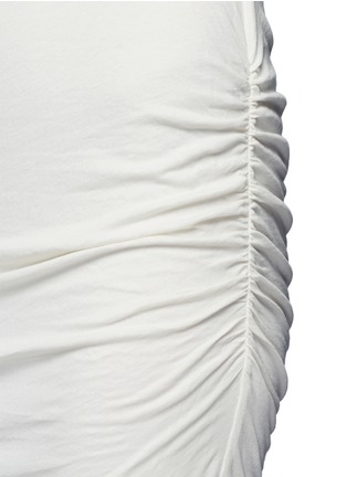 Detail View - Click To Enlarge - JAMES PERSE - Ruche side jersey dress