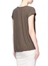 Back View - Click To Enlarge - JAMES PERSE - V-neck cotton slub jersey T-shirt