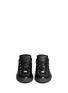 Front View - Click To Enlarge - BALENCIAGA - Lambskin leather low top sneakers