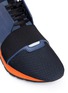 Detail View - Click To Enlarge - BALENCIAGA - Colourblock mix neoprene sneakers