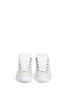 Front View - Click To Enlarge - BALENCIAGA - Lambskin leather low top sneakers