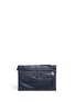Main View - Click To Enlarge - BALENCIAGA - 'Clip' medium matte leather zip pouch