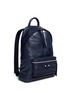 Front View - Click To Enlarge - BALENCIAGA - Matte lambskin leather backpack