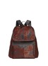 Main View - Click To Enlarge - BALENCIAGA - 'Traveller' corrosion-effect print nylon backpack