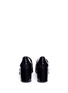 Back View - Click To Enlarge - STUART WEITZMAN - 'Mocdundee' crushed patent leather loafer pumps