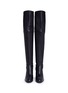 Front View - Click To Enlarge - STUART WEITZMAN - Tieland' leather thigh high boots