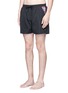Figure View - Click To Enlarge - INSTED WE SMILE - 'Olson' swim shorts