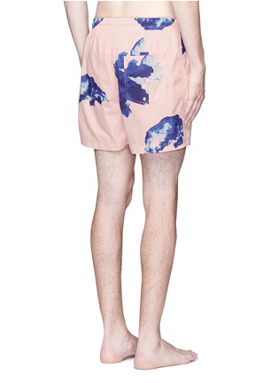 Back View - Click To Enlarge - INSTED WE SMILE - 'Pettibon' digital print swim shorts