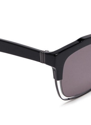 Detail View - Click To Enlarge - HAZE COLLECTION - 'Buzz' wire rim sunglasses