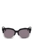 Main View - Click To Enlarge - HAZE COLLECTION - 'Buzz' wire rim sunglasses