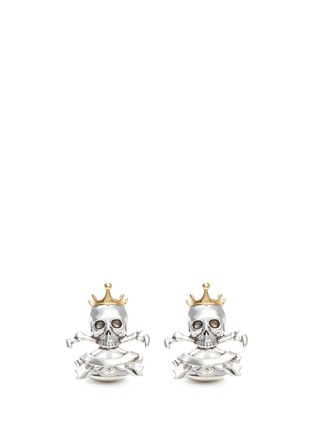 Main View - Click To Enlarge - DEAKIN & FRANCIS  - Pirate crest cufflinks