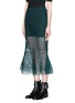Front View - Click To Enlarge - SELF-PORTRAIT - Arabesque lace fishtail skirt