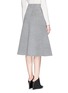 Back View - Click To Enlarge - THEORY - 'Uthema Double Faced' wool cashmere skirt