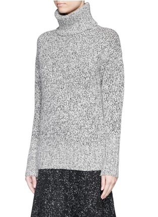 Front View - Click To Enlarge - THEORY - 'Wyndora' wool blend turtleneck sweater