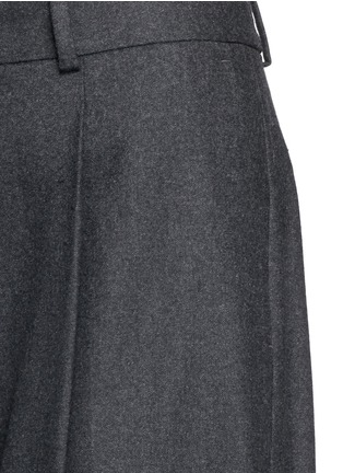 Detail View - Click To Enlarge - THEORY - 'Adamaris' pleat front wide leg pants