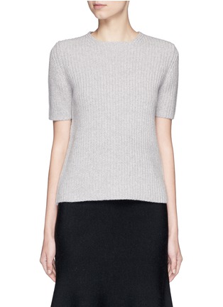 Main View - Click To Enlarge - THEORY - 'Edalina' wool-cashmere sweater
