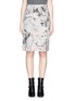 Main View - Click To Enlarge - THEORY - 'Phereniki' geode print crepe pencil skirt