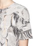 Detail View - Click To Enlarge - THEORY - 'Arane' geode print crepe de Chine top