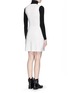 Back View - Click To Enlarge - THEORY - 'Myrelle' stretch wool turtleneck dress