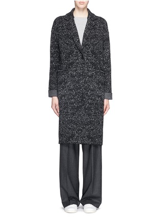 Main View - Click To Enlarge - THEORY - 'Melisandre' stretch wool blend long cardigan