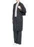Figure View - Click To Enlarge - THEORY - 'Melisandre' stretch wool blend long cardigan