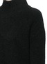 Detail View - Click To Enlarge - THEORY - 'Linella' double faced bouclé turtleneck sweater