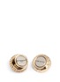 Detail View - Click To Enlarge - GIVENCHY - Swarovski crystal pavé magnetic earrings