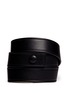 Back View - Click To Enlarge - GIVENCHY - 'Obsedia' stud triple wrap leather bracelet