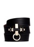 Main View - Click To Enlarge - GIVENCHY - 'Obsedia' stud triple wrap leather bracelet