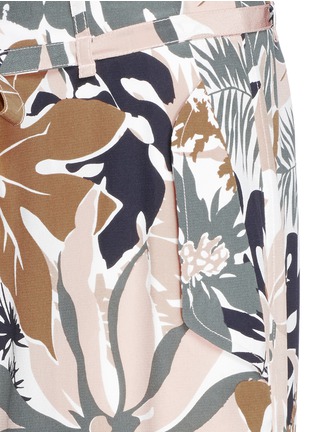 Detail View - Click To Enlarge - RAG & BONE - 'Victoria' floral print silk pants
