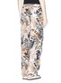 Back View - Click To Enlarge - RAG & BONE - 'Victoria' floral print silk pants
