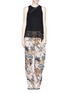 Figure View - Click To Enlarge - RAG & BONE - 'Victoria' floral print silk pants