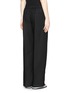 Back View - Click To Enlarge - ALEXANDER WANG - Snap button outseam wide leg pants