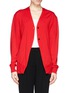Main View - Click To Enlarge - ALEXANDER WANG - Double layer wool cardigan