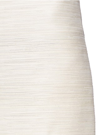 Detail View - Click To Enlarge - THE ROW - 'Lakima' front slit textured skirt