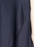 Detail View - Click To Enlarge - THE ROW - 'Vedon' silk faille tabard long sleeveless top