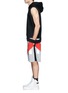 Figure View - Click To Enlarge - GIVENCHY - '17' metal plate sleeveless sweatshirt