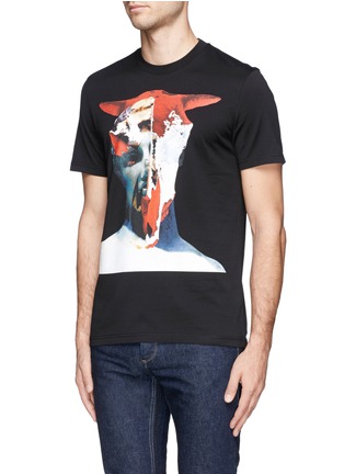 Front View - Click To Enlarge - GIVENCHY - Minotaur print T-shirt