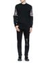 Figure View - Click To Enlarge - GIVENCHY - Moth print cotton sweater