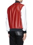 Back View - Click To Enlarge - GIVENCHY - Star leather bomber jacket