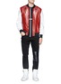 Figure View - Click To Enlarge - GIVENCHY - Star leather bomber jacket