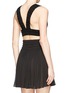 Back View - Click To Enlarge - ALAÏA - Shirred cropped top