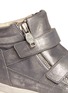 Detail View - Click To Enlarge - ASH - Jump leather platform sneakers