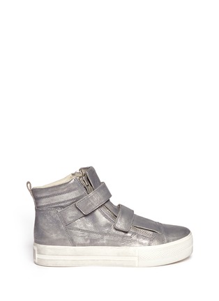 Main View - Click To Enlarge - ASH - Jump leather platform sneakers