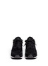 Figure View - Click To Enlarge - ASH - Suede and mesh wedge sneakers