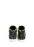 Back View - Click To Enlarge - ASH - Leopard print neon trimmed sneakers